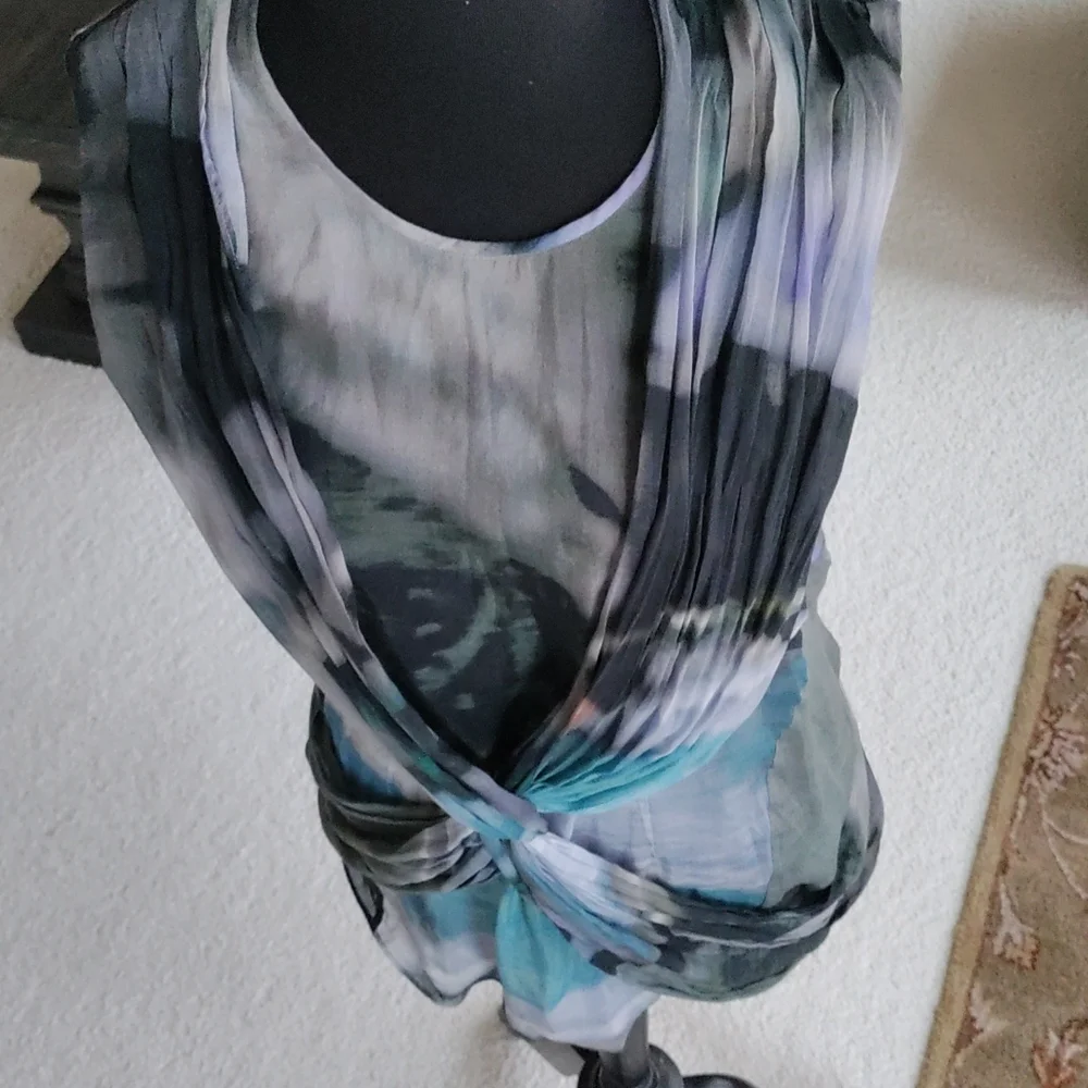 Frey Sheer Top Blouse - Picture 3 of 7